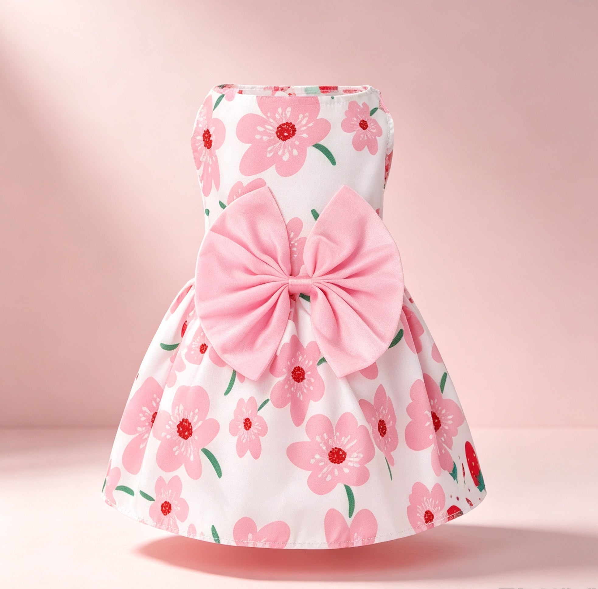 Tailcloset 4pcs Pet Summer Dress Skirt for Small Dogs Cats